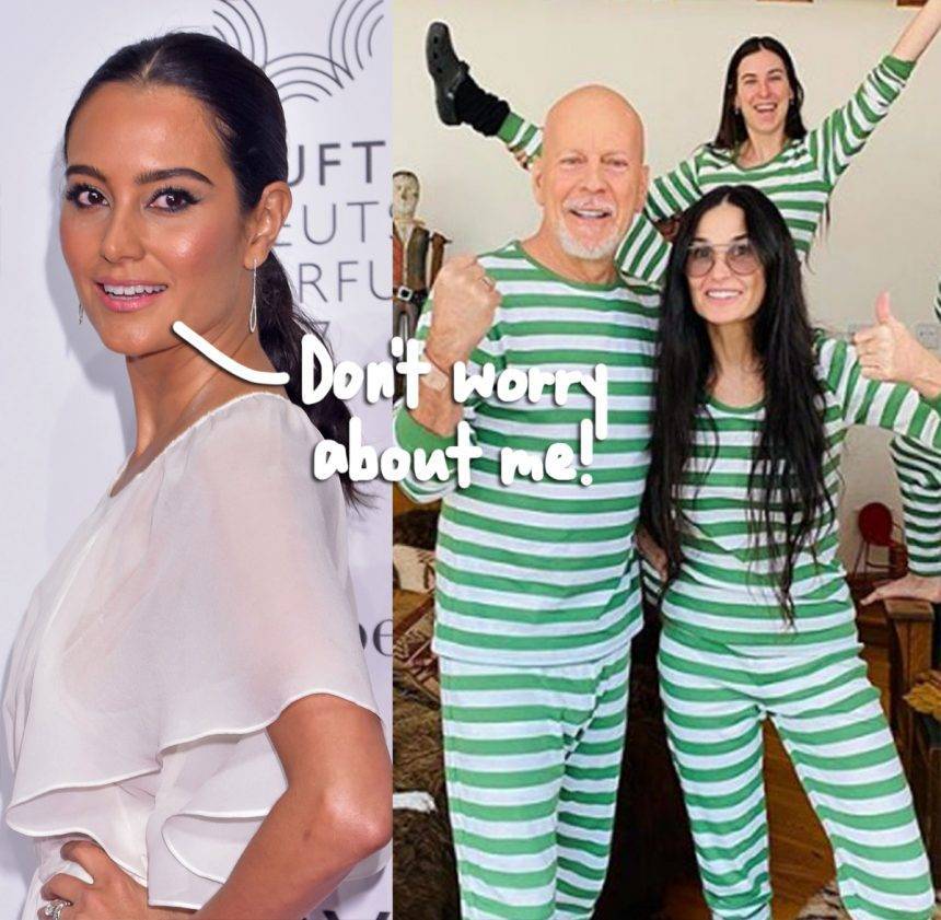 Bruce Willis - Drew Barrymore - Demi Moore - Emma Heming Willis - Bruce Willis’ Wife Has ‘No Issues’ With Him Quarantining With Ex Demi Moore — How Does THAT Work!? - perezhilton.com