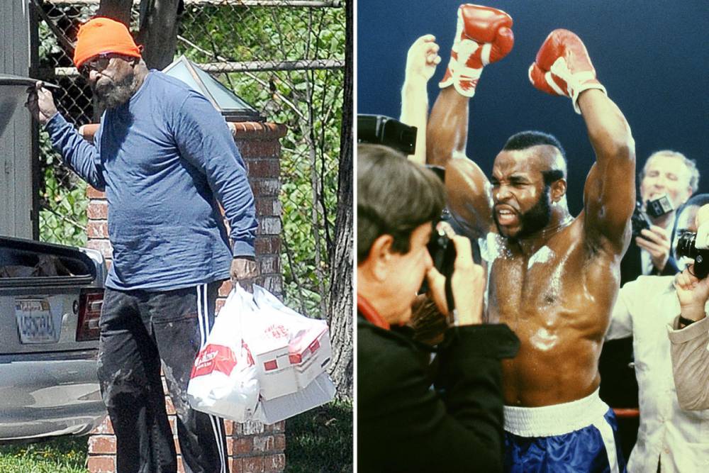 Mr. T, 67, looks far from his A-Team days as he steps out in sweatpants and a ragged beard - thesun.co.uk - Los Angeles