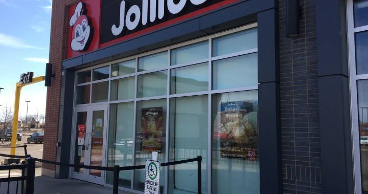 Global News - AHS orders Edmonton Jollibee closed: Restaurant failed to comply with social distancing rules - globalnews.ca