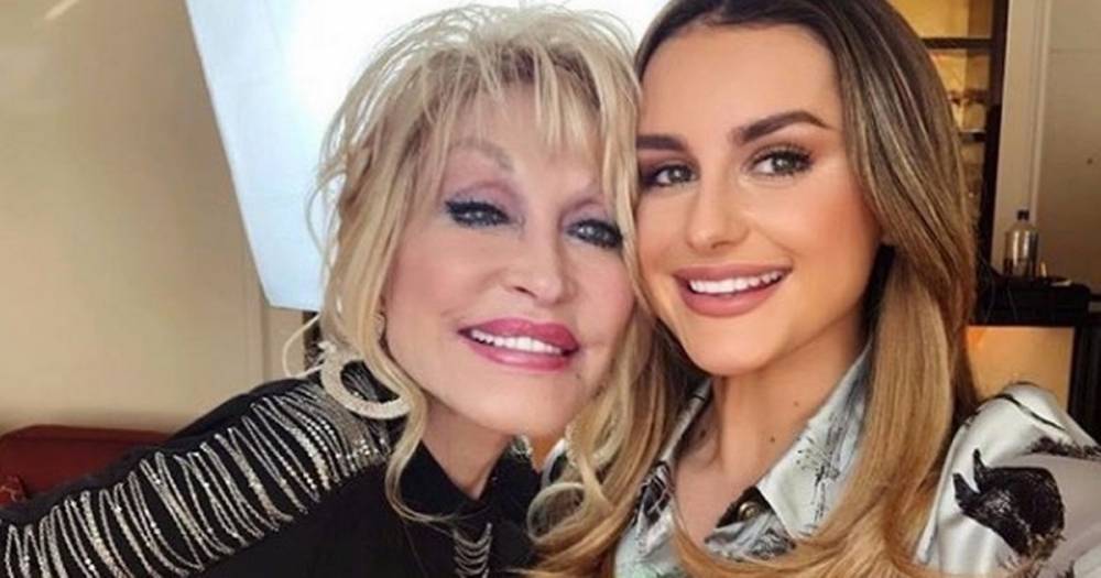 Dolly Parton - Amber Davies - Kem Cetinay - Amber Davies swears off men after Dolly Parton told her they'd 'ruin her career' - mirror.co.uk - Usa - county Island - county Love