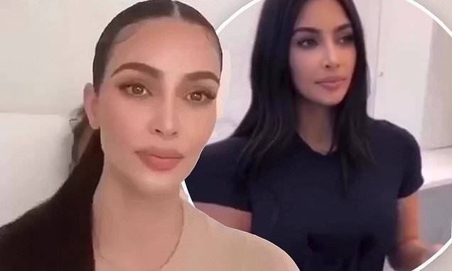 Kim Kardashian - Kanye West - Kim Kardashian advises people to 'do the best that you can' amid trying times of COVID-19 lockdown - dailymail.co.uk - city Chicago