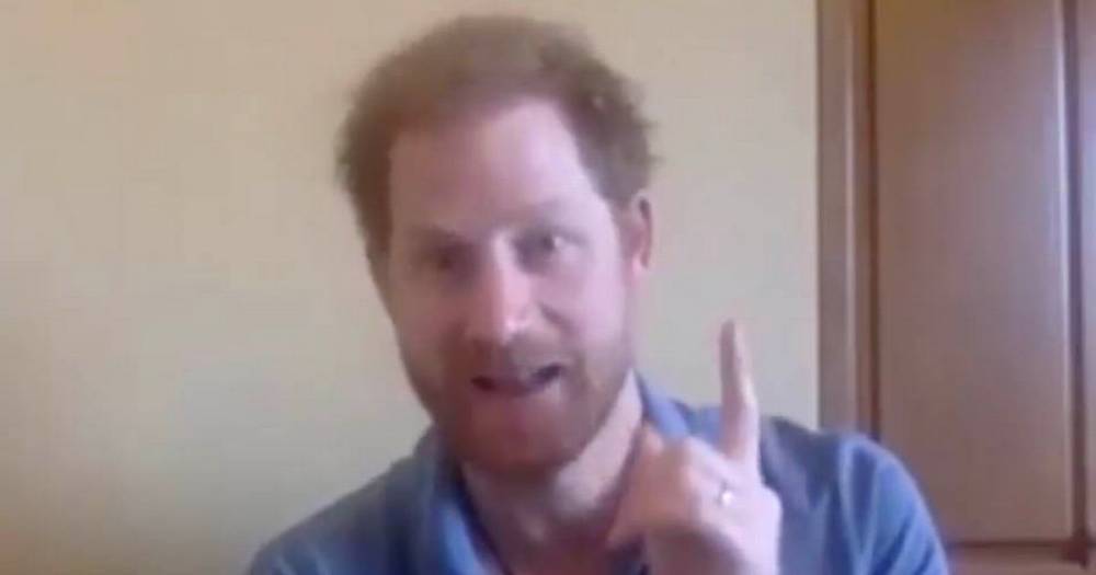 Harry Princeharry - Meghan Markle - Archie - Prince Harry says ‘one kid is enough’ in video call that gives hints of life in LA - dailystar.co.uk - Britain - Los Angeles - Canada