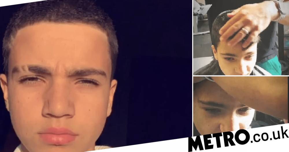 David Beckham - Bruce Willis - Peter Andre - Katie Price’s son Junior Andre becomes latest celeb to jump on the lockdown buzz cut bandwagon thanks to dad Peter Andre - metro.co.uk