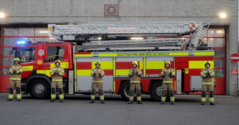 Dumfries firefighters among those taking part in Thursday night Clap For Our Carers - dailyrecord.co.uk - Britain