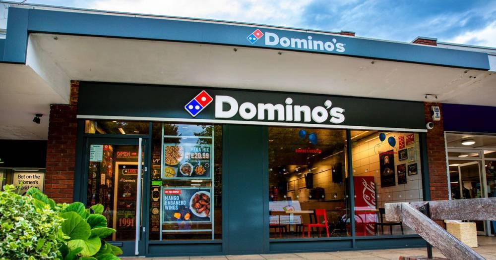 Dominos has removed most items from the menu - and only a few remain - manchestereveningnews.co.uk