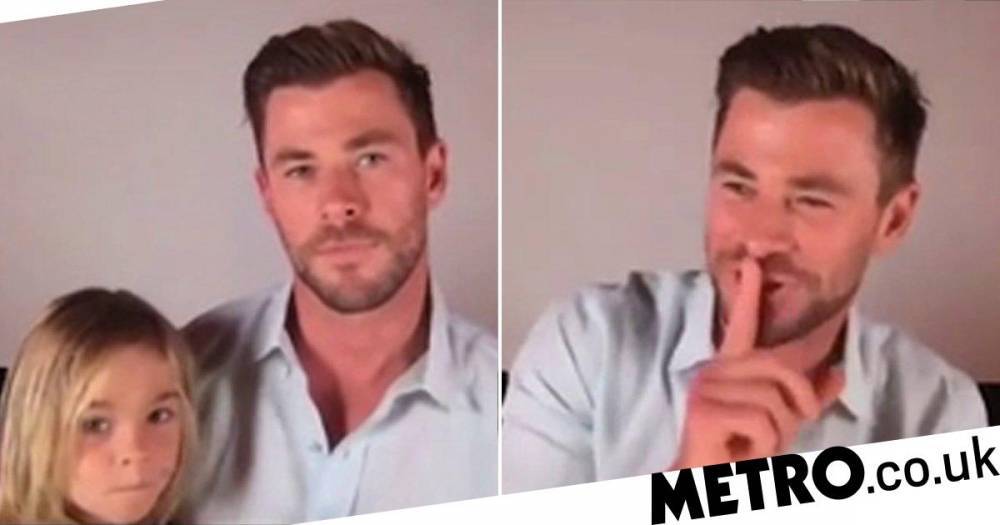 Chris Hemsworth’s adorable son crashes interview as Avengers star falls victim to setbacks of working from home with young kids - metro.co.uk - India - Australia