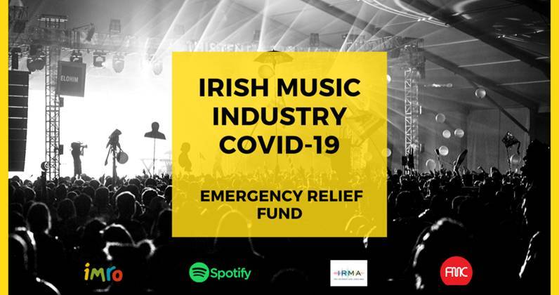 The Irish music industry launches emergency relief fund for artists impacted by Covid-19 - officialcharts.com - Ireland