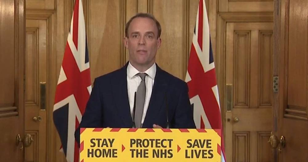 Dominic Raab - Coronavirus: UK will have to return to a longer lockdown if we lift it too soon, government warns - mirror.co.uk - Britain