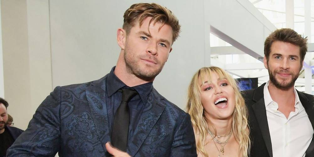 Chris Hemsworth - Chris Hemsworth Subtly Shaded Miley Cyrus When Talking About Liam In an Interview - elle.com - Australia