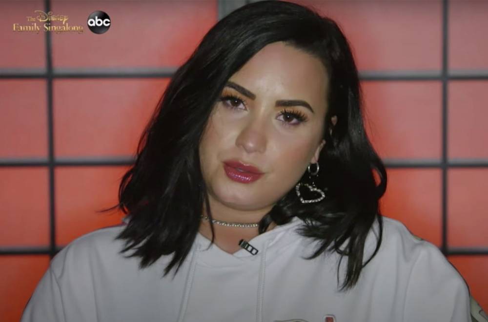 Watch Demi Lovato Sing 'A Dream Is a Wish Your Heart Makes' Ahead of 'The Disney Family Singalong' - billboard.com
