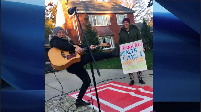 Mike Stubbs - Wortley Village’s nightly cheer thanks healthcare workers - globalnews.ca - city London