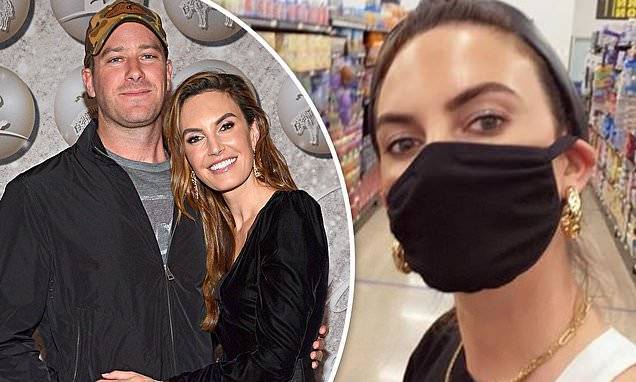 Armie Hammer's wife Elizabeth reveals they've been quarantined in Cayman Islands with their two kids - dailymail.co.uk - county Chambers - Cayman Islands - city Elizabeth, county Chambers