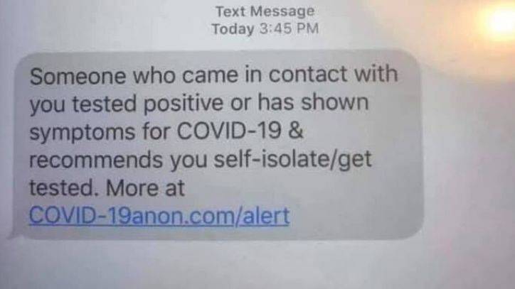 Scam text message says you've come in contact with someone with coronavirus - fox29.com - state Maine