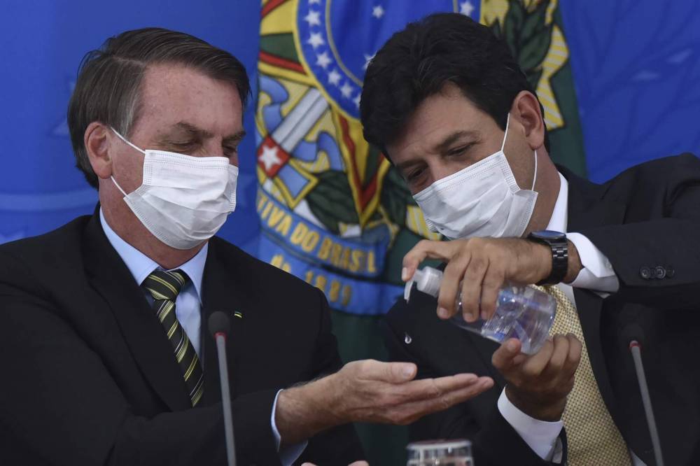 Anthony Fauci - Jair Bolsonaro - President Donald - Bolsonaro fires popular Brazil health minister amid pandemic - clickorlando.com - city Rio De Janeiro - Brazil