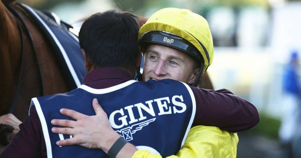 Jockey Tom Marquand fined £1000 after victory hug breaks social distancing rules - dailystar.co.uk