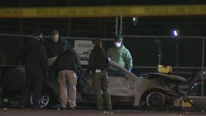 Body found inside burning car at dealership in Cherry Hill - fox29.com - state New Jersey - county Hill - county Cherry