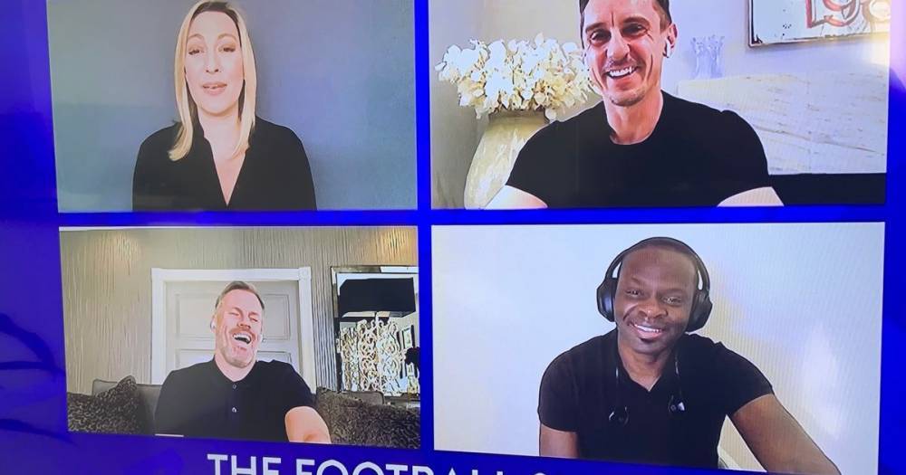 Gary Neville - Brendan Rodgers - Jamie Carragher - Rick Parry - Louis Saha has Jamie Carragher in stitches as he recalls how he "p***ed off" Gary Neville - mirror.co.uk - city Manchester - city Leicester