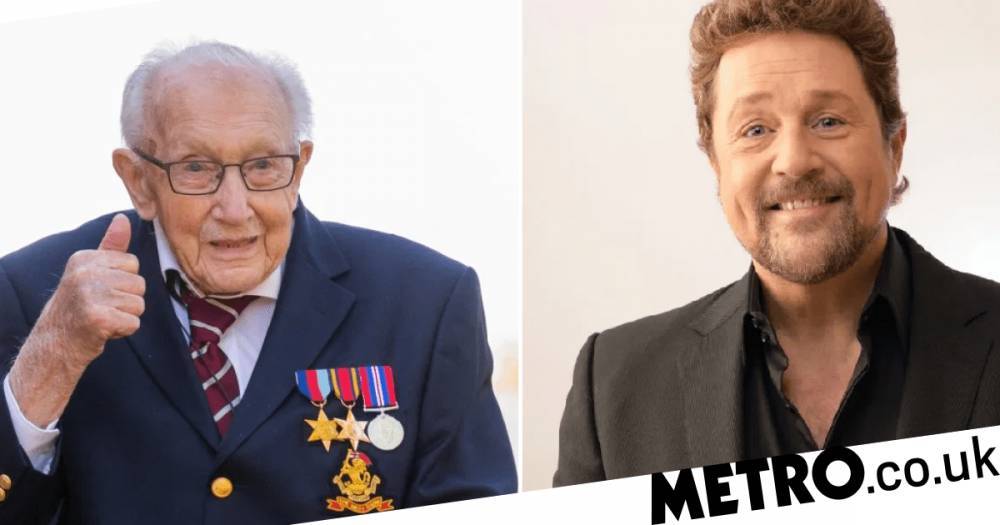 Tom Moore - Captain Tom Moore releases charity single with Michael Ball as NHS donations top £18million - metro.co.uk