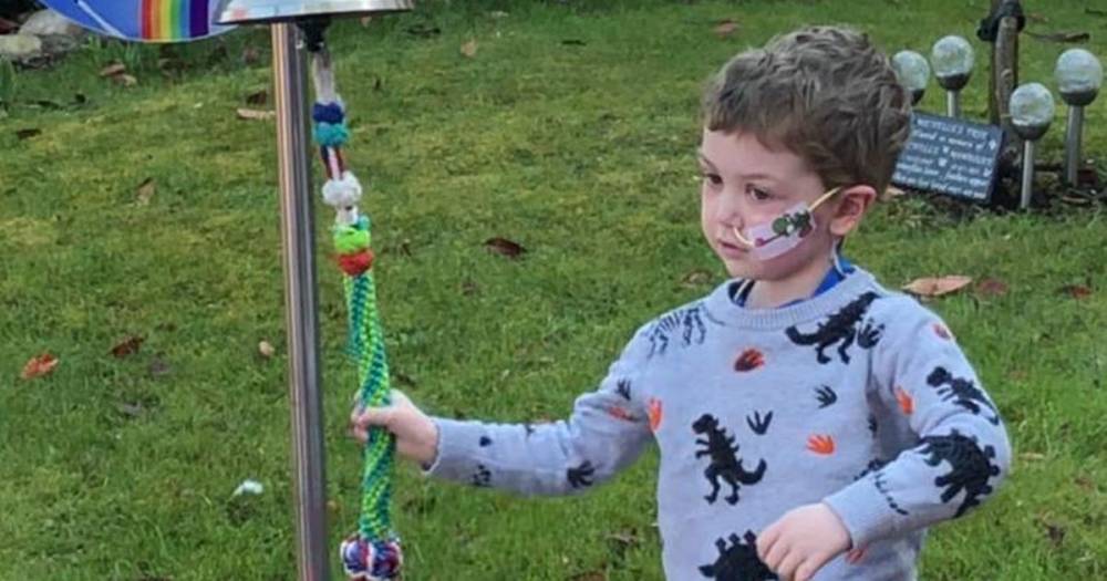 Watch as three-year-old Scots cancer patient rings bell to mark end of radiotherapy - dailyrecord.co.uk - Scotland - county Centre - state Indiana