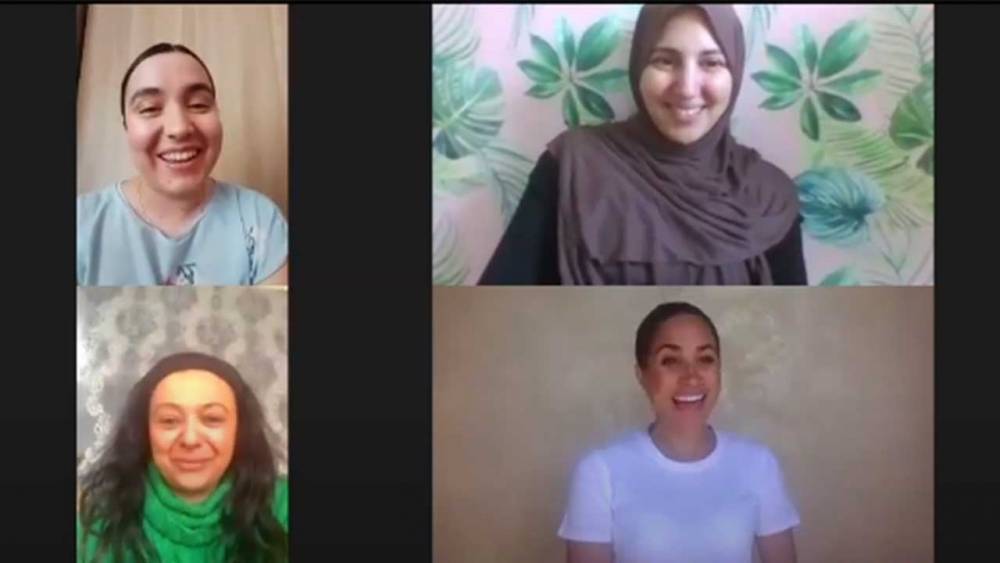 Meghan Markle - Meghan Markle Reconnects With Women of Hubb Community Kitchen in U.K. Via Video Chat - etonline.com