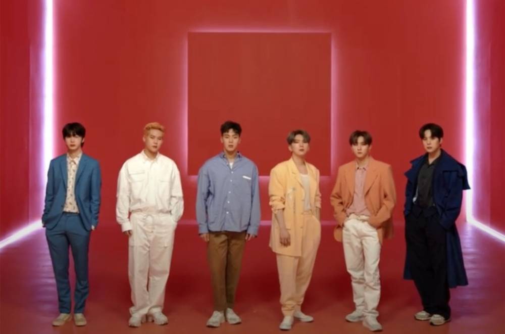 Monsta X Defy Gravity in New 'You Can't Hold My Heart' Video: Watch - billboard.com - South Korea - Usa - Britain
