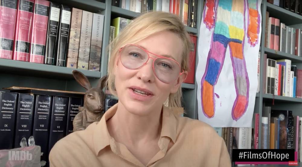 Cate Blanchett - Cate Blanchett Shares Her ‘Films Of Hope’ To Get Everyone Through The Coronavirus Crisis - etcanada.com