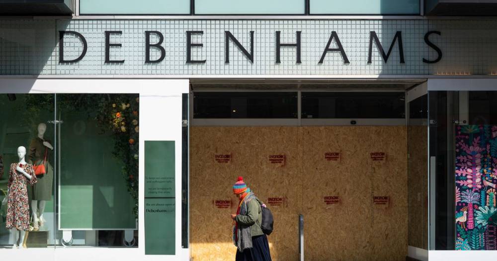 Debenhams to shut down sting of stores after lockdown putting 400+ jobs at risk - dailystar.co.uk - Britain