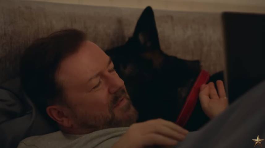 Ricky Gervais Recalls Getting Emotional When Saying Goodbye To The Dog On ‘After Life’ - etcanada.com