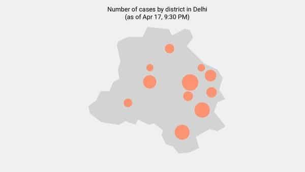 67 new coronavirus cases reported in Delhi as of 8:00 AM - Apr 18 - livemint.com - city Delhi