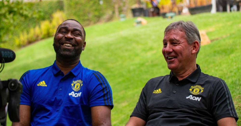 Andy Cole - Bryan Robson - Man Utd legends reach out to elderly fans during coronavirus lockdown period - dailystar.co.uk - city Manchester