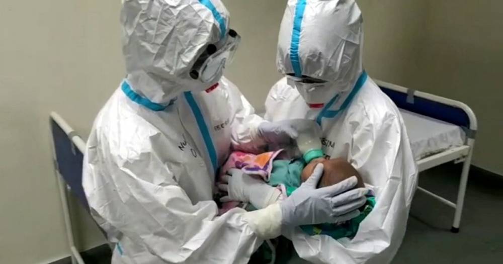 Hero nurses step in to care for baby boy after family catch coronavirus - mirror.co.uk - India - city New Delhi, India