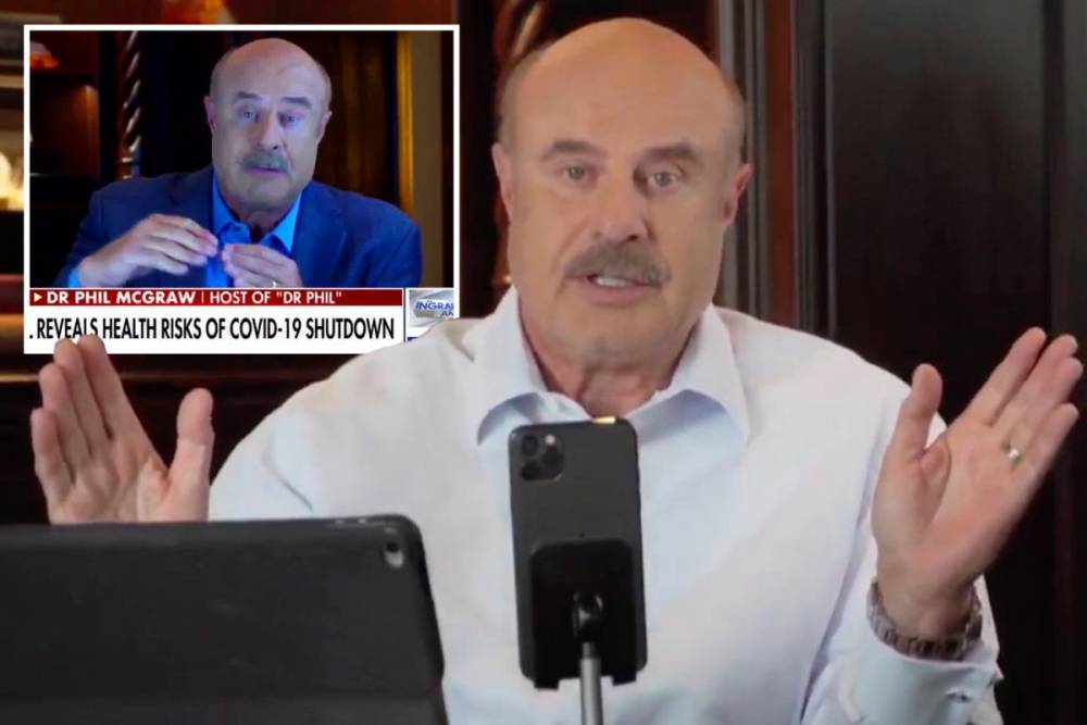 Laura Ingraham - Phil Macgraw - Dr. Phil apologizes for ‘poor choice of words’ after he was slammed for comparing coronavirus to swimming pool deaths - thesun.co.uk