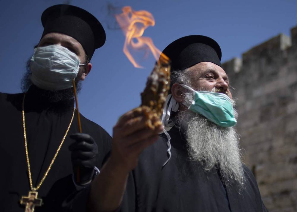 'Holy Fire' ceremony held in empty Jerusalem church - clickorlando.com - city Jerusalem