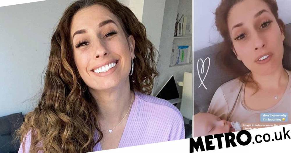 Stacey Solomon - Stacey Solomon admits lockdown has her feeling on ‘the brink of tears all the time’ during coronavirus crisis - metro.co.uk
