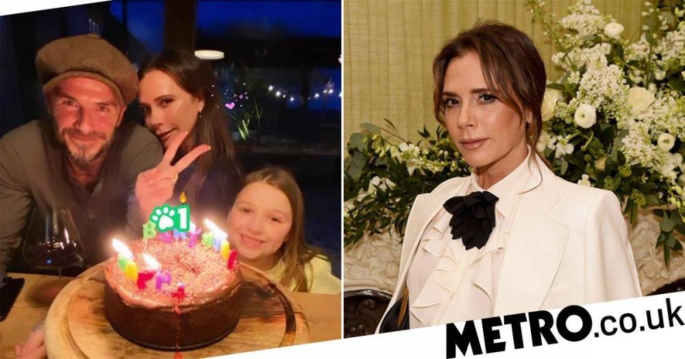 Victoria Beckham - Victoria Beckham won’t let lockdown ruin her mood for 46th birthday bash with family - metro.co.uk - Victoria, county Beckham - city Victoria, county Beckham - county Beckham