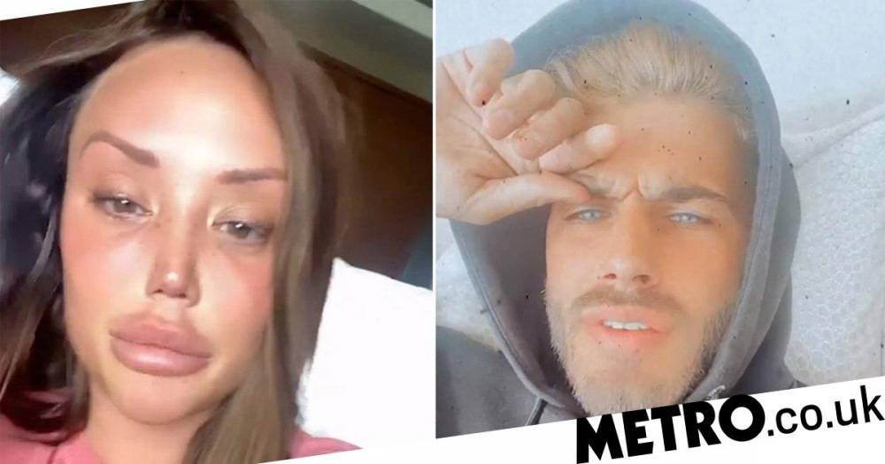 Joshua Ritchie - Charlotte Crosby denies Joshua Ritchie’s allegations of domestic violence during relationship - metro.co.uk - Charlotte, county Crosby - city Charlotte, county Crosby - county Crosby