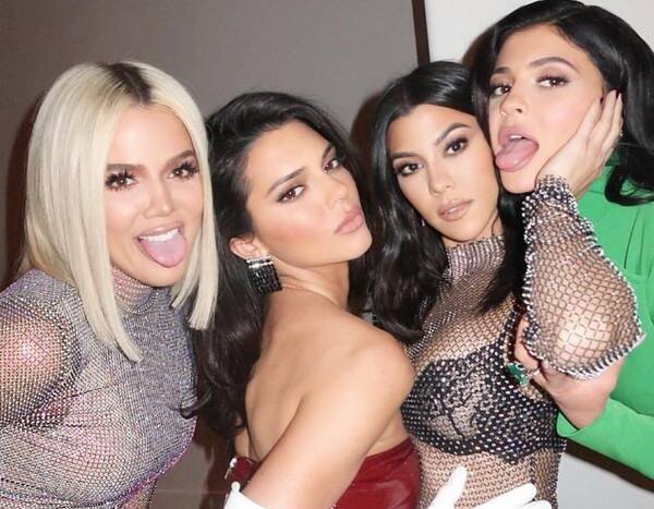 Kourtney Kardashian - Khloe Kardashian - Kendall Jenner - Kourtney Kardashian's Friends and Family Celebrated Her 41st Birthday With a Car Parade - eonline.com