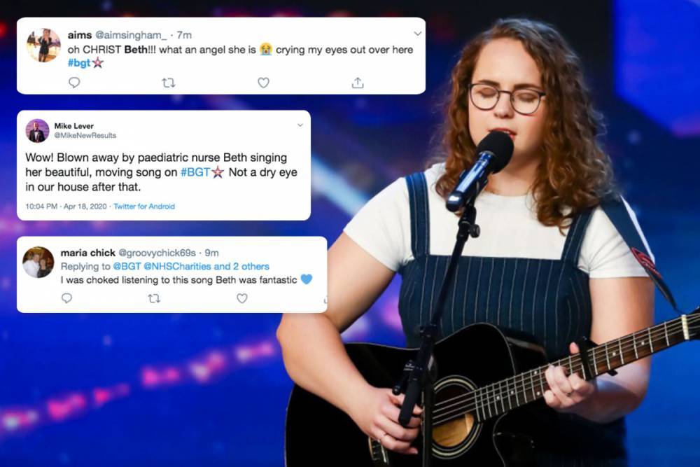 Beth Porch - Britain’s Got Talent’s Beth Porch reduces viewers to tears with emotional ballad as she returns to coronavirus frontline - thesun.co.uk - Britain