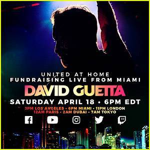 David Guetta - David Guetta Goes Live on YouTube With a DJ Set from Miami - Watch Now! - justjared.com - France - state Florida - county Miami - city Miami - city Downtown, county Miami