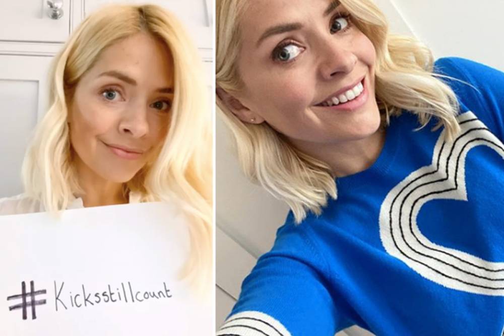 Holly Willoughby - Holly Willoughby shares make-up free snap as she supports stillbirth charity - thesun.co.uk - Britain