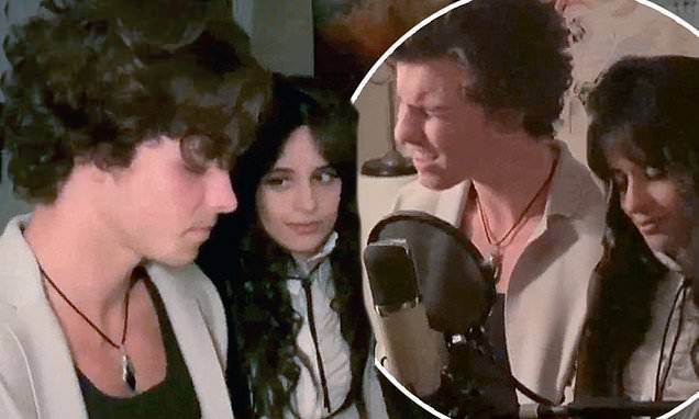 John Legend - Camila Cabello - Shawn Mendes - Taylor Swift - Camila Cabello and Shawn Mendes sing What A Wonderful World for One World: Together At Home - dailymail.co.uk