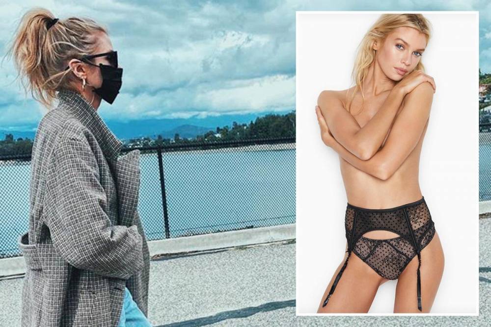Kristen Stewart - Stella Maxwell - Stella Maxwell sizzles in lingerie as she urges fans to social distance - thesun.co.uk - Usa - city Brussels - county Stewart