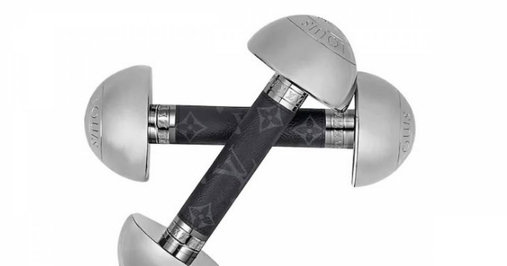 Louis Vuitton - Louis Vuitton is selling fitness equipment - with dumbbells costing £1,730 - mirror.co.uk - Britain