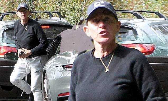 Ellen DeGeneres looks low-key during first outing after being slammed for treatment of her TV crew - dailymail.co.uk - Los Angeles