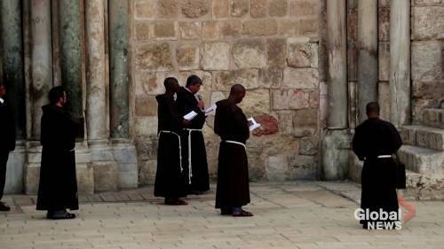 Coronavirus outbreak: Orthodox Easter celebrated differently in Holy Land amid global pandemic - globalnews.ca - city Jerusalem