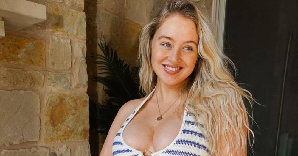 Iskra Lawrence gives birth to first baby at home in coronavirus lockdown - mirror.co.uk