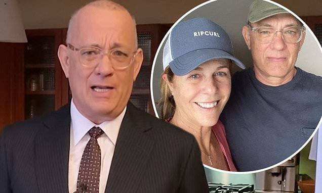 Tom Hanks - Rita Wilson - Tom Hanks describes 'body aches' and 'fatigue' from COVID-19 battle - dailymail.co.uk