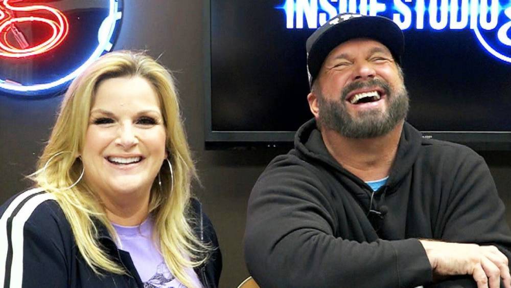 Garth Brooks - Trisha Yearwood - Kevin Frazier - Garth Brooks and Trisha Yearwood Dish on Primetime TV Special and Breaking Facebook (Exclusive) - etonline.com