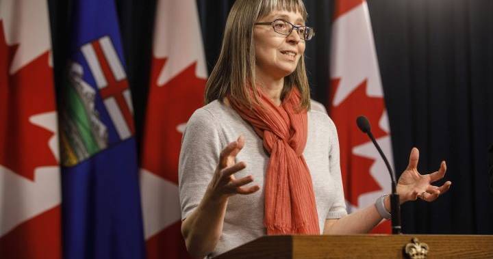 Deena Hinshaw - Alberta’s top doctor warns of prescription abuse during COVID-19 crisis - globalnews.ca