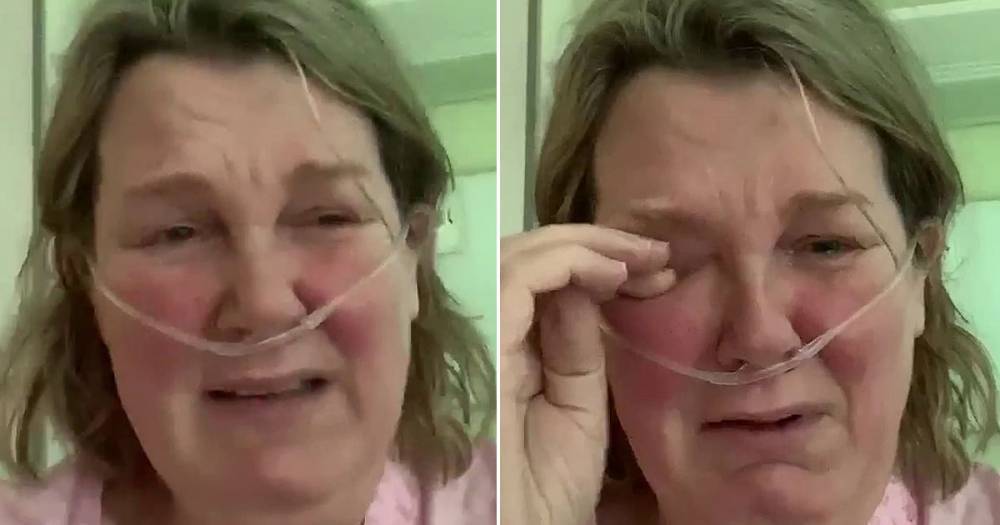 Tearful woman with coronavirus posts video from bed begging people to stay inside - mirror.co.uk - county Cook